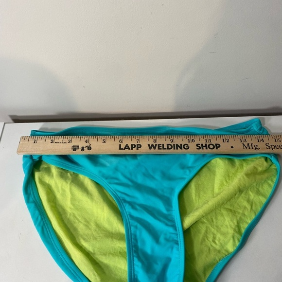 Athleta Bikini Bathing Suit Teal Bottoms Size Medium - Picture 7 of 10